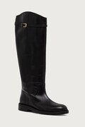Billi Bi visoke čizme za žene od kože Black calf 80 crne B1277