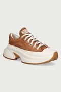 Converse Run Star Crush OX plimsolls Women's leather Low brown A22626C