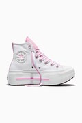 Converse x Hello Kitty Chuck Taylor All Star Lift Double Stack HI trampki damskie białe wysokie A21835C