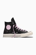 Converse x Hello Kitty Chuck 70 HI trampki damskie skórzane czarne wysokie A21834C