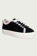 Inuikii Shearling Low sneakersy damskie zamszowe czarne 1001.001.0242
