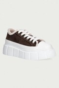 Inuikii Matilda Curly sneakersy damskie zamszowe brązowe 1001.001.0381