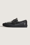 Vans 2-Eyelet Boat Shoe mokasini ženski usnjeni črni nizki VN000Z96BLA1