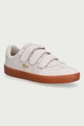 Lacoste BASESHOT STRAP tenisice za žene od brušene kože bež 51SFA0079
