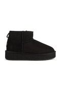 Emu Australia Stinger Micro Flatform 2.0 zimske čizme za žene od brušene kože crne W13296