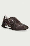 Liu Jo BLOSSOM 03 sneakersy damskie skórzane brązowe BF6067PX946S1804