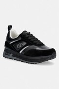 Liu Jo LIU JO MAXI WONDER 97 маратонки дамски от кожа черни с платформа BF6005PX31022222