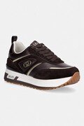 Liu Jo LIU JO MAXI WONDER 97 sneakersy damskie skórzane brązowe na platformie BF6005PX310S3365