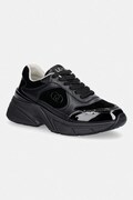 Liu Jo LJ01 01 sneakers pentru femei din piele negri cu platformă BF6031P030422222
