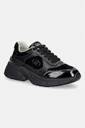 Liu Jo LJ01 01 sneakers pentru femei din piele negri cu platformă BF6031P030422222