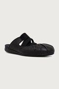 Puma чехли от кожа Speedcat Mule черни 409618