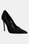 MICHAEL Michael Kors στιλέτο σουέτ Elyse High Pump μαύρο 40F5EYHP1S.001