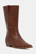 MICHAEL Michael Kors kovbojské boty dámské Farren Flat Boot hnědé 40T6FRMB6L.253