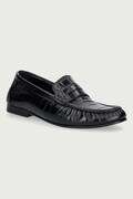 Posa loafersy damskie skórzane Penny Loafer czarne PW43.600