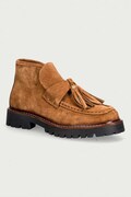 Posa členkové čižmy dámske semišové Aosta Tassel Boot hnedé PW239.215