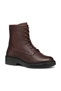 Geox workery damskie skórzane D SWELEN bordowe D665GH00081C7357