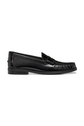 Geox loaferji ženski usnjeni D NOEMEN črni D680XA00038C9999