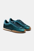 Hoff BRIDGE SEQUINS TEAL sneakersy damskie zamszowe turkusowe 22661012