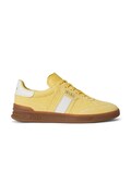 Polo Ralph Lauren Htr Aera tenisice za žene od brušene kože žute 804956688012