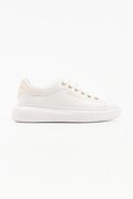 Karl Lagerfeld Kore sneakersy damskie skórzane białe KL66526P