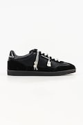 Karl Lagerfeld Kandidate sneakersy damskie skórzane czarne KL63821