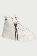 Tommy Jeans TJW PLATFORM SNEAKER LEATHER MC tenisice za žene od kože bijele visoke EN0EN03133