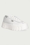 Tommy Jeans TJW PLATFORM SNEAKER LEATHER LC sneakers γυναικεία δερμάτινα λευκά EN0EN03165