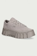 Tommy Jeans TJW PLATFORM SNEAKER SUEDE sneakersy damskie zamszowe szare EN0EN03132