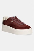 HUGO LyzzPlt sneakersy damskie bordowe 50569362.904
