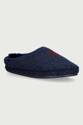 Tommy Hilfiger kapcie damskie TH HOUSE BOOTIE FLANNEL granatowe FW0FW09699
