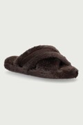 Tommy Hilfiger παντόφλες Γυναικεία TH FEMININE HOUSE SHOES καφέ FW0FW09615
