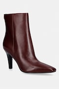 Guess stivali alla caviglia su una spilla da donna in pelle RAFFA granata FLTRFF LEA10