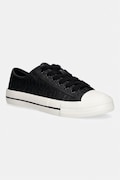 Guess CAREY3 πάνινα sneakers Γυναικεία μαύρα χαμηλά FLTC3Y FAL12