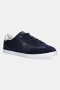 Tommy Hilfiger TH CHIC LOW VULC tenisice za žene od kože mornarsko plave niske FW0FW09391