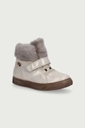 Froddo buty zimowe dziecięce skórzane BASCO TEX srebrne G2110144