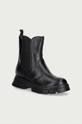 Primigi stivali Chelsea per bambini in pelle neri PNDGT 23771