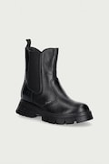 Primigi stivali Chelsea per bambini in pelle neri PNDGT 23771