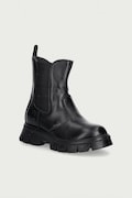 Primigi stivali Chelsea per bambini in pelle neri PNDGT 23771