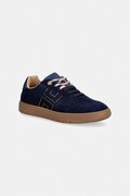Elisabetta Franchi sneakersy dziecięce zamszowe granatowe F4A9-E0665