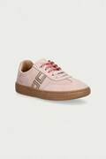 Elisabetta Franchi sneakersy dziecięce zamszowe różowe F1A9-E0655