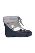 Viking Kids gumene čizme za djecu Alv Barefoot Paw Print Warm sive 1.60230