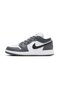 Jordan Air Jordan 1 Low sneakersy dziecięce skórzane czarne 553560