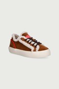 Inuikii LILA SHEARLING LACE UP tenisice za djecu od brušene kože smeđe 3001.001.0111