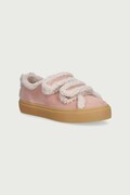 Inuikii SHEARLING LOW VELCRO PASTELLE sneakers detské semišové ružové 3001.001.0091