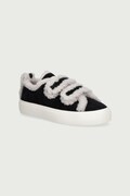 Inuikii SHEARLING LOW VELCRO sneakers detské semišové čierne 3001.001.0051