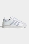 adidas Originals SUPERSTAR II sneakers boty dětské semišové bílé LA7697