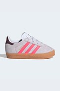 adidas Originals GAZELLE tenisice za djecu od brušene kože ljubičaste KI7138