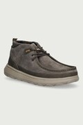 Jeep KAUAI WALLA MID sneakers ανδρικά δερμάτινα πράσινα JM62021A