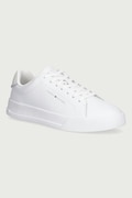 Tommy Hilfiger TH COURT CORE sneakers ανδρικά δερμάτινα λευκά FM0FM05904