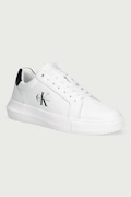 Calvin Klein CHUNKY CUPSOLE MONO LTH sneakersy męskie skórzane białe YM0YM01317